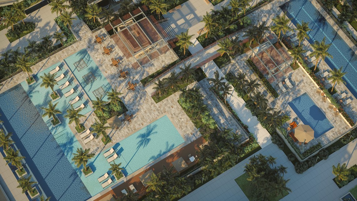 PISCINAS - VISTA AEREA